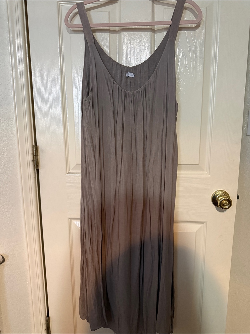 Avita Resort Wear Taupe Maxi Dress